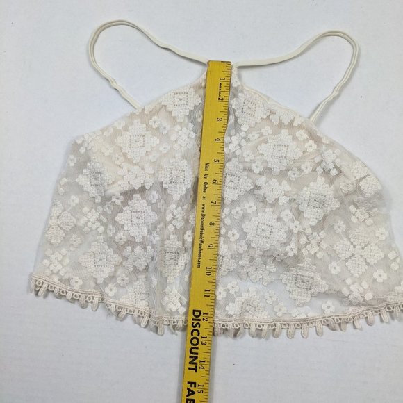 Blue Life White Lace Bikini Top - Picture 5 of 7